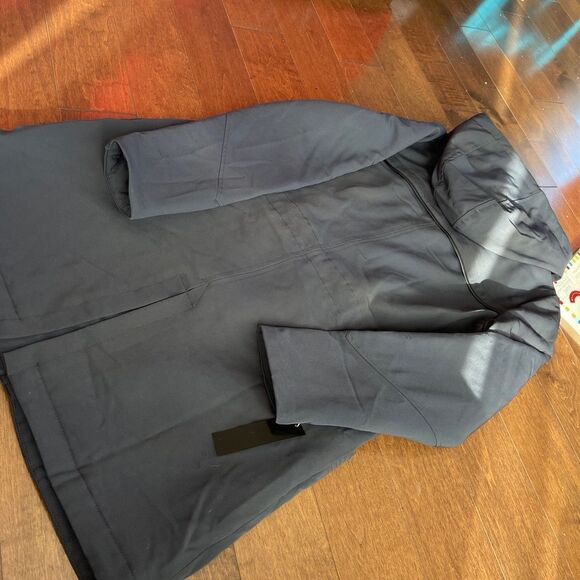 Bianca Nygard Hollywood Transitional Hooded Coat-NAVY-Small - Picture 2 of 4